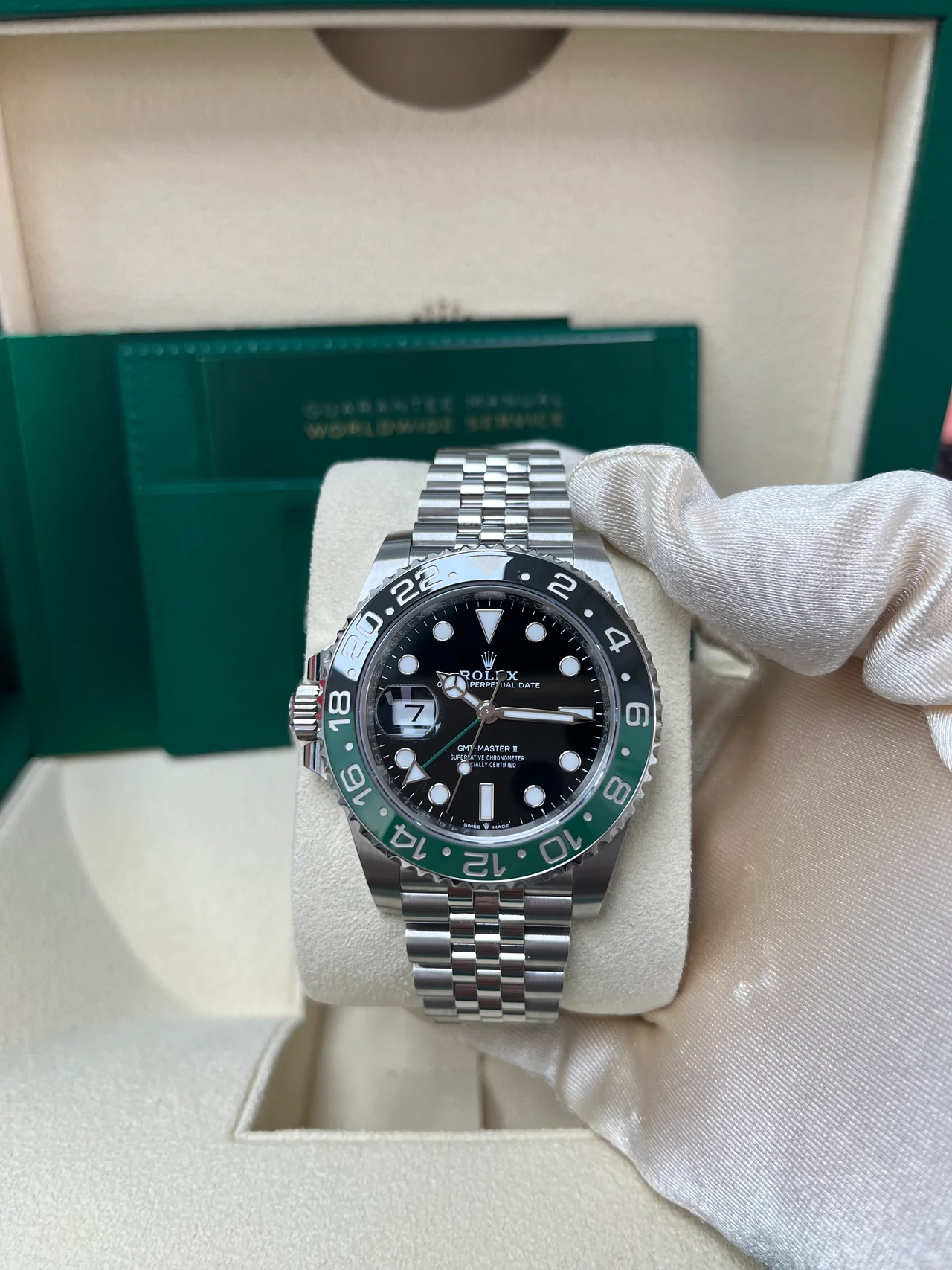 VS Factory GMT-Master II Sprite left-handed 126720VTNR