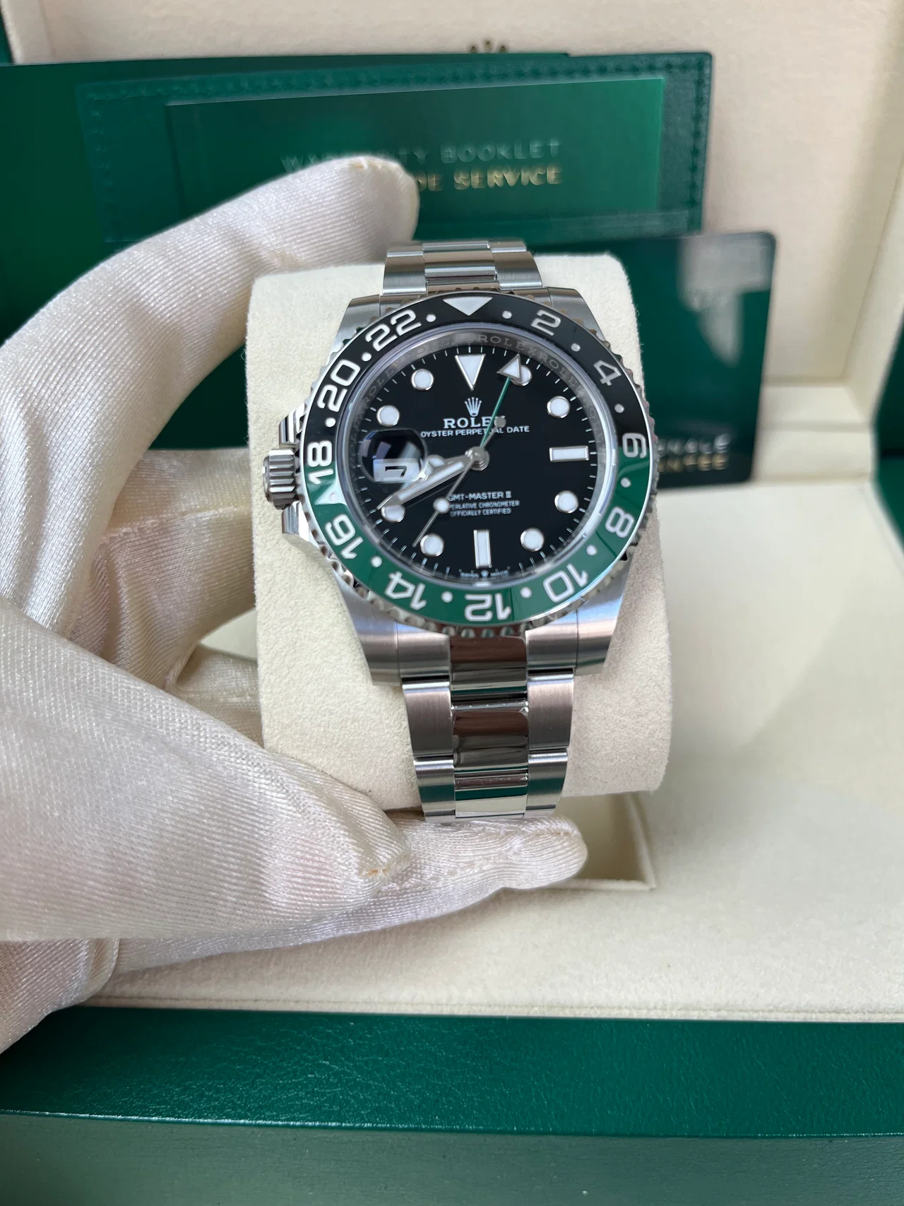 VS Factory GMT-Master II Green Lantern left-handed 126720VTNR