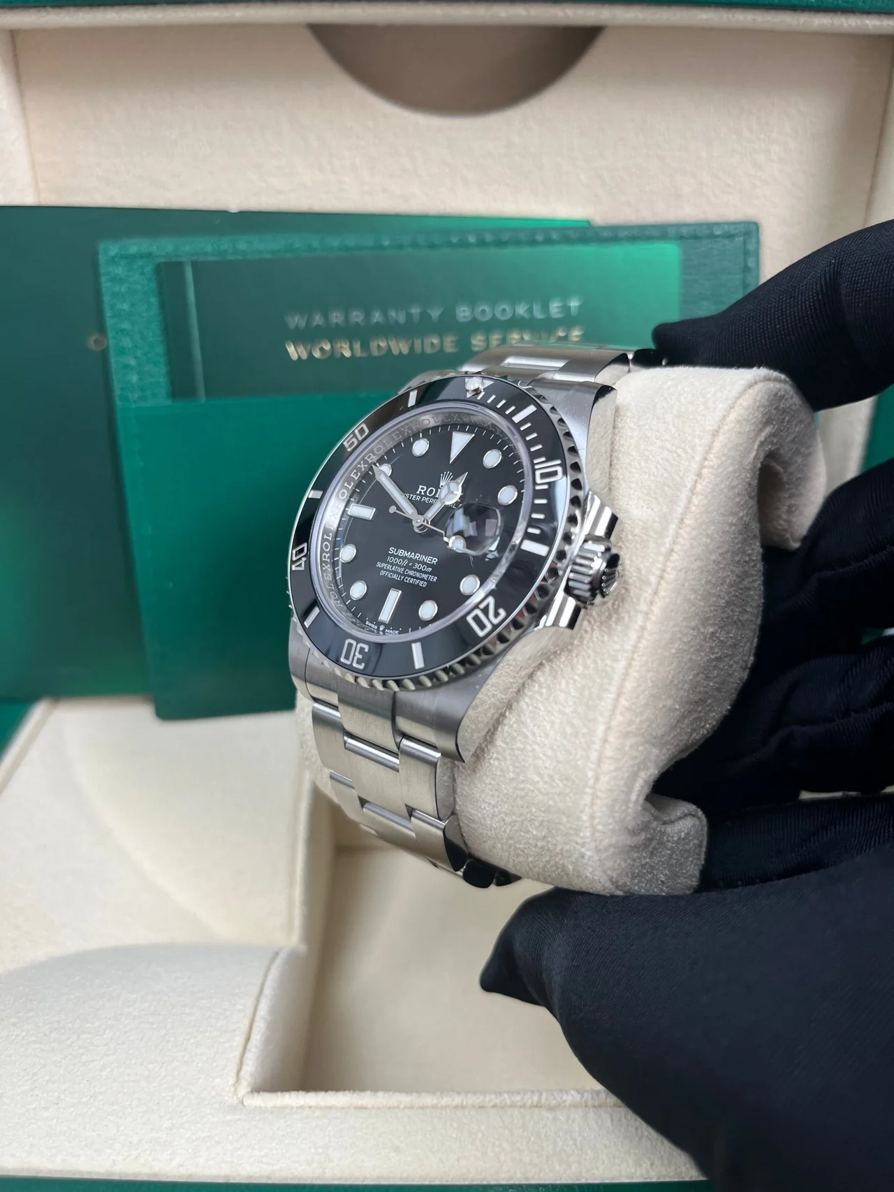 VS Factory Submariner-Style 126610LN 41mm, Black Dial, Black Ceramic-Style Bezel, 904L Steel, 3235-Style Automatic Movement - Image 3