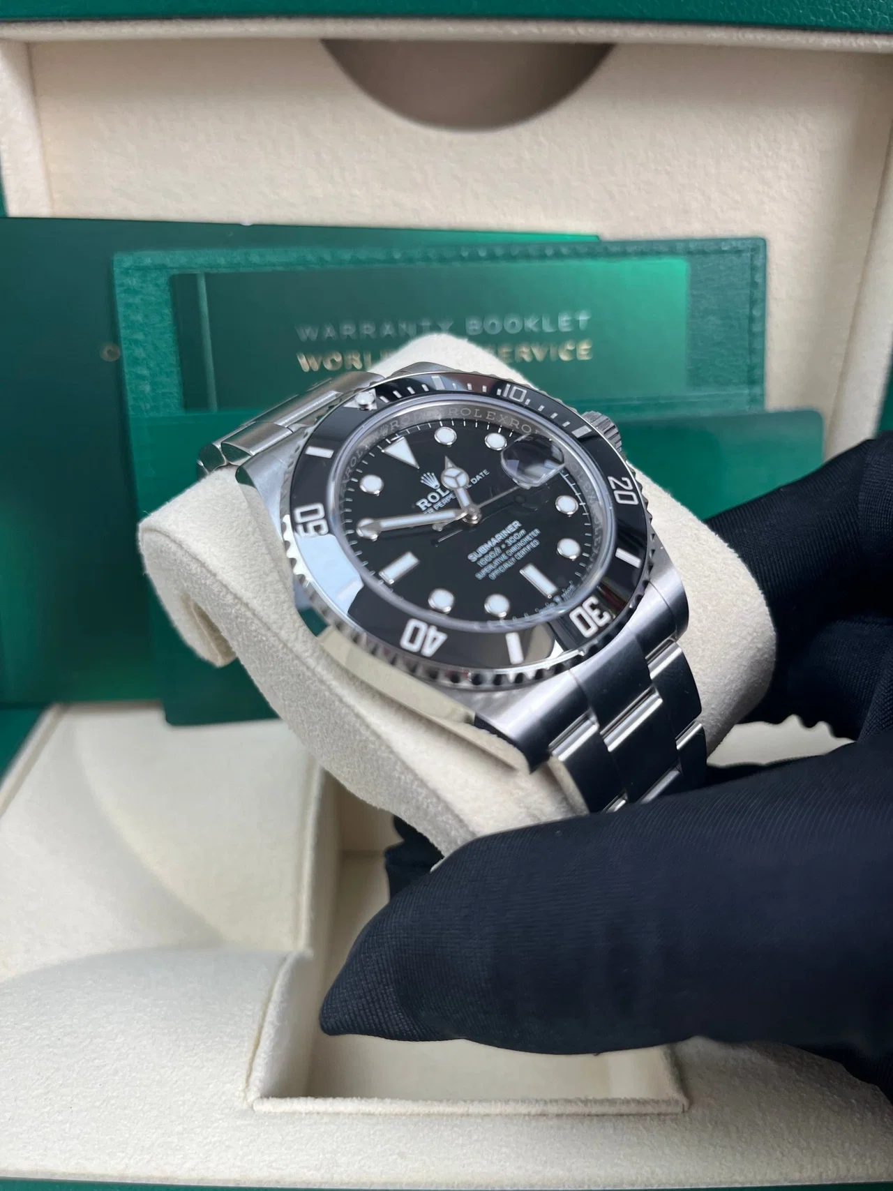 VS Factory Submariner-Style 126610LN 41mm, Black Dial, Black Ceramic-Style Bezel, 904L Steel, 3235-Style Automatic Movement - Image 4