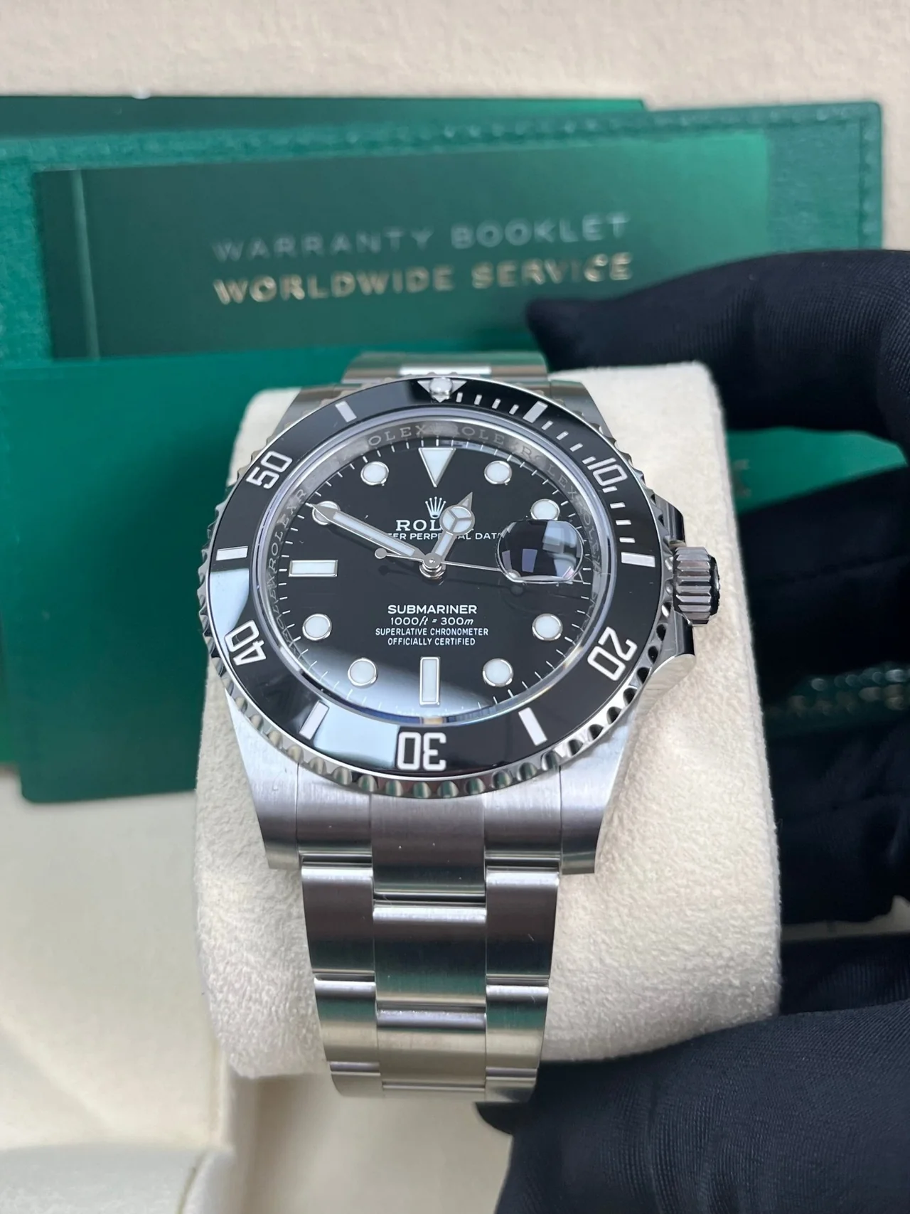 VS Factory Submariner-Style 126610LN 41mm, Black Dial, Black Ceramic-Style Bezel, 904L Steel, 3235-Style Automatic Movement - Image 2