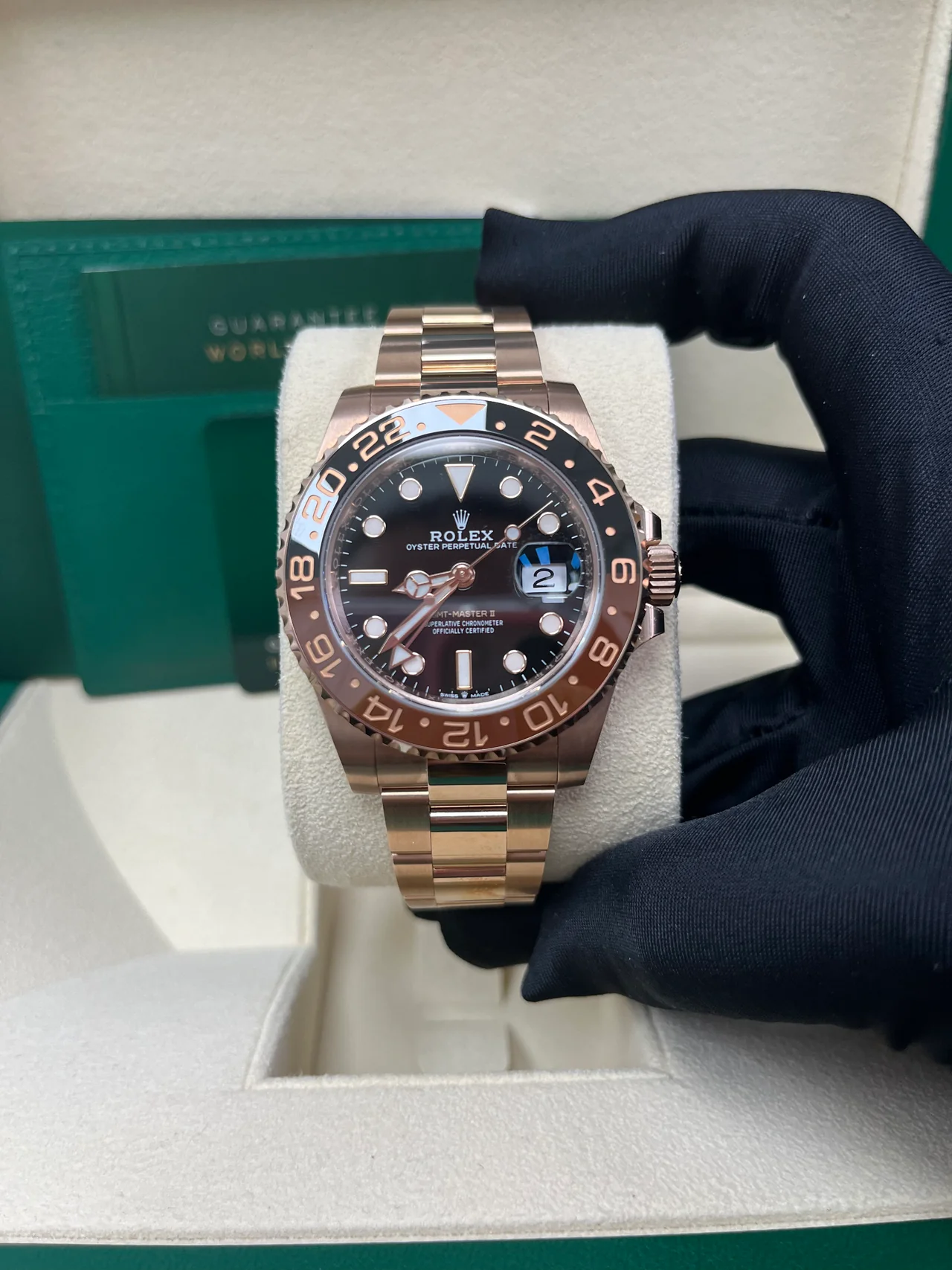 VS Factory GMT-Master II style Root Beer 40mm brown black bezel