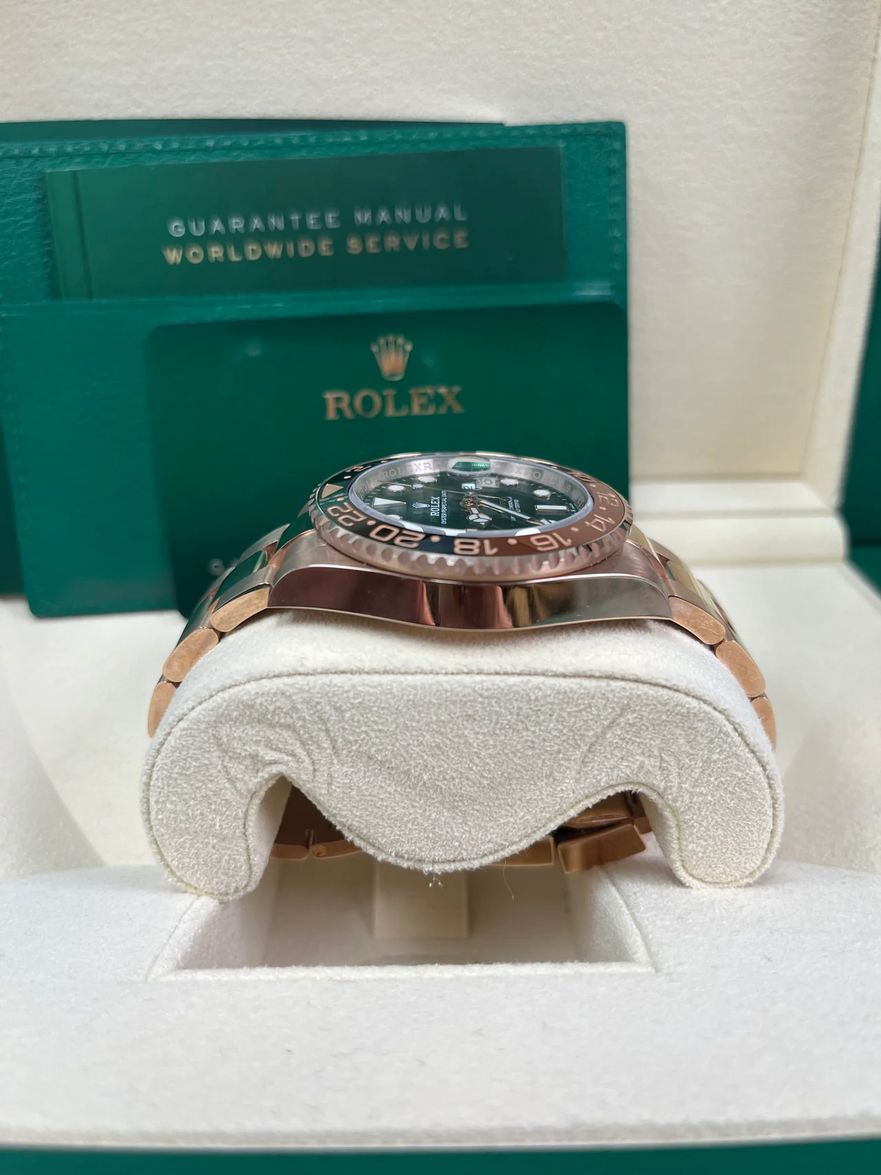 VS Factory GMT-Master II “Root Beer” 126715CHNR-Style, 40mm Brown/Black Ceramic-Style Bezel, Rose-Gold-Style Case & Bracelet, 3285-Style GMT Movement - Image 5