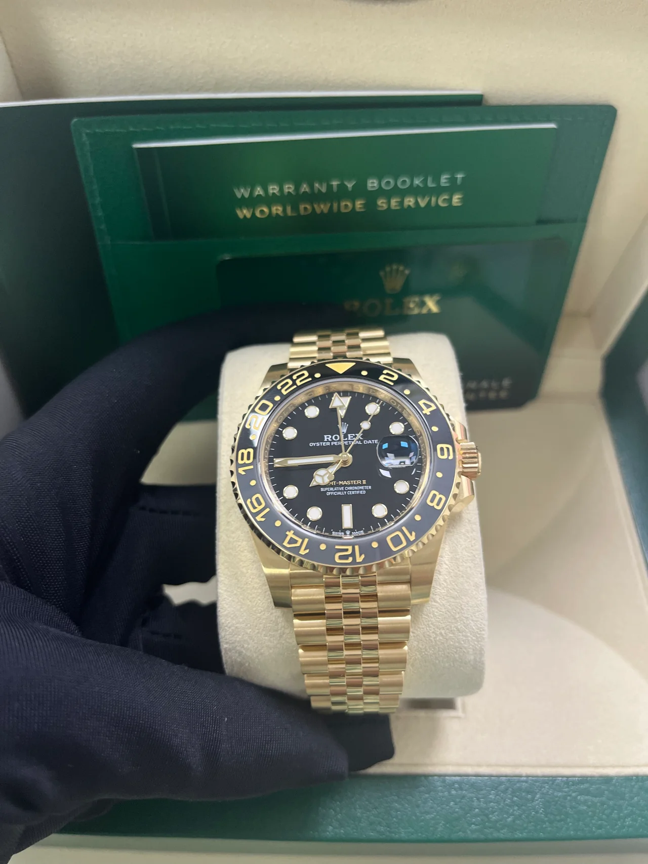 VS Factory GMT-Master II style 126718GRNR black grey gold