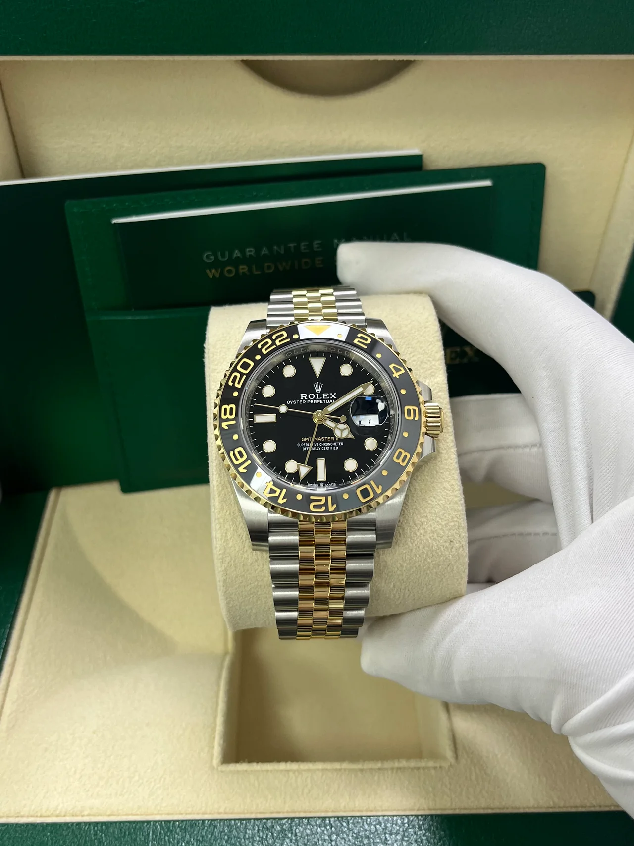 VS Factory GMT-Master II 126713GRNR black grey two tone