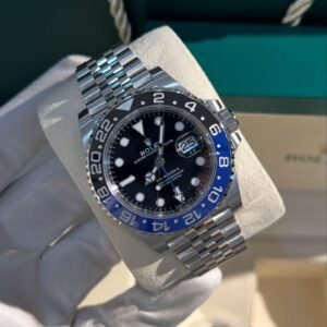 VS Factory GMT-Master II Batgirl 126710BLNR-style watch with blue black bezel