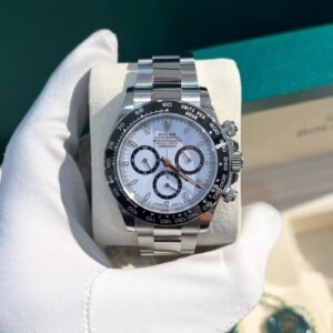 Rolex Daytona 126500LN 40mm white dial with black ceramic bezel