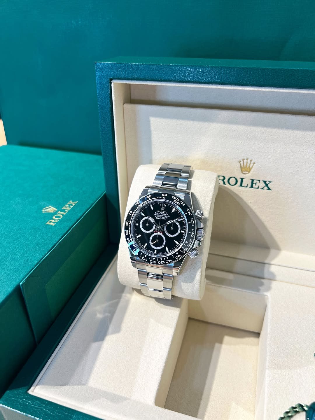VS Factory Rolex Daytona 126500LN 40mm Black Dial, Black Ceramic Bezel, 904L Steel, Best Edition 4131 Movement - Image 4