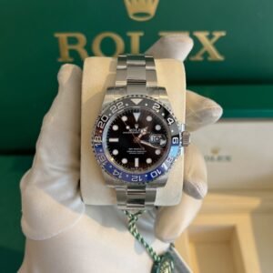 VS Factory GMT-Master II Batman-style 40mm watch with blue black bezel