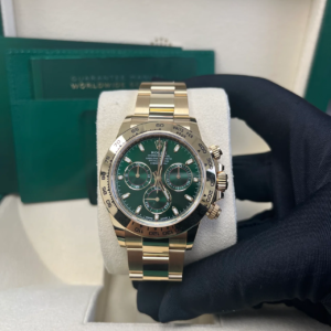 VS Factory Rolex Daytona 116508GRN green dial yellow gold 4130 movement