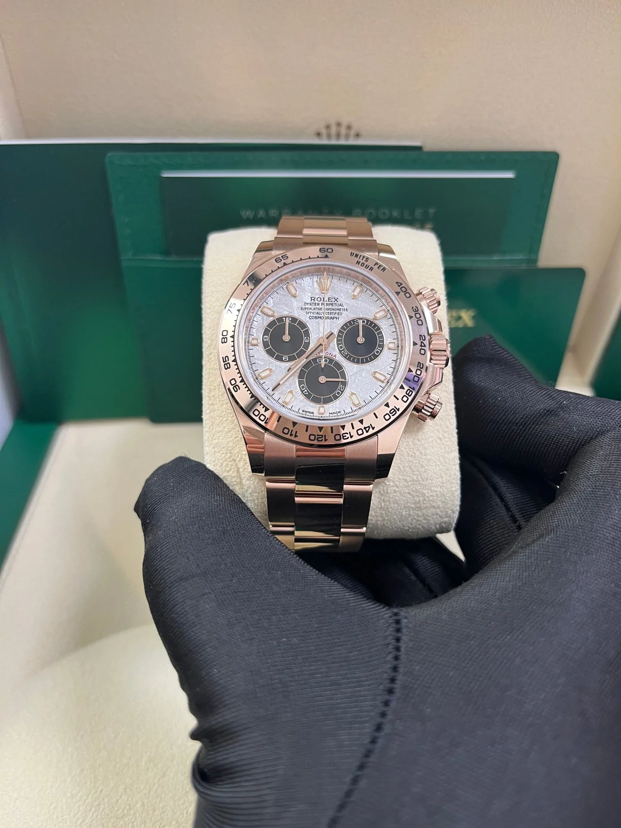VS Factory Rolex Daytona rose gold panda dial 40mm VS4131 watch