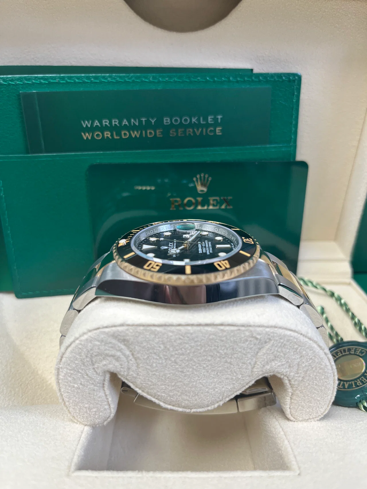 VS Factory Rolex Submariner 126613LN 41mm Two-Tone Gold, Black Dial, Black Ceramic Bezel, Gold Wrap 904L Steel, VS3235 Movement - Image 2