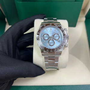 VS Factory Rolex Daytona 126506 ice blue dial with brown ceramic bezel