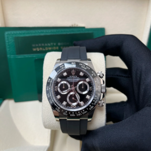 VS Factory Rolex Daytona 116519LN diamond black panda dial 4130