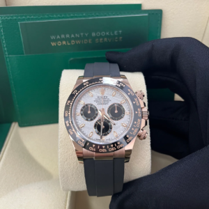 VS Factory Rolex Daytona 116515LN meteorite dial rose gold rubber strap