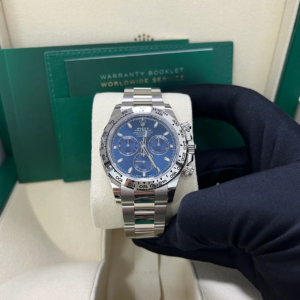 VS Factory Rolex Daytona 116509 blue dial white gold 4130 movement