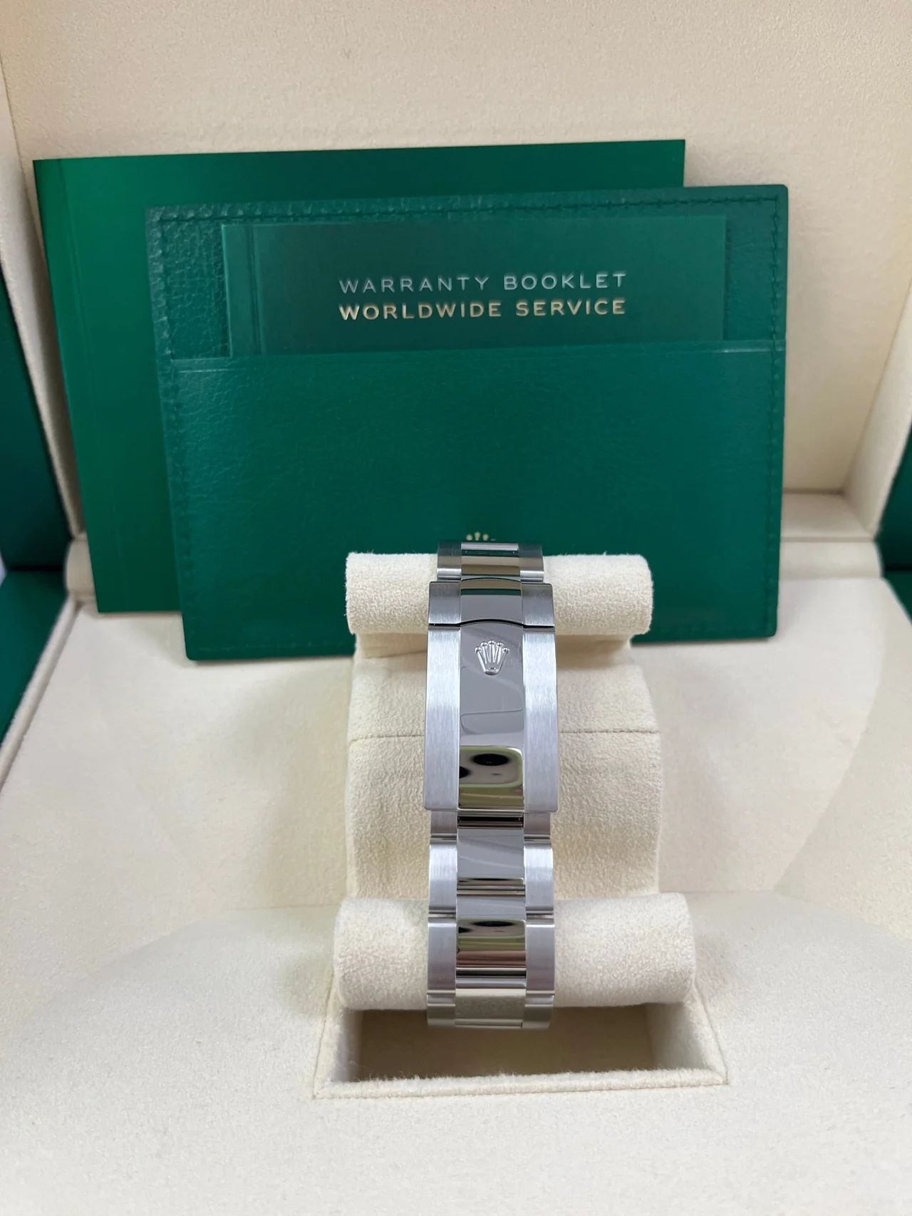 ZF Factory Sky-Dweller-Style 42mm Oyster Green Dial Automatic Watch – 904L Steel, Best Edition - Image 10